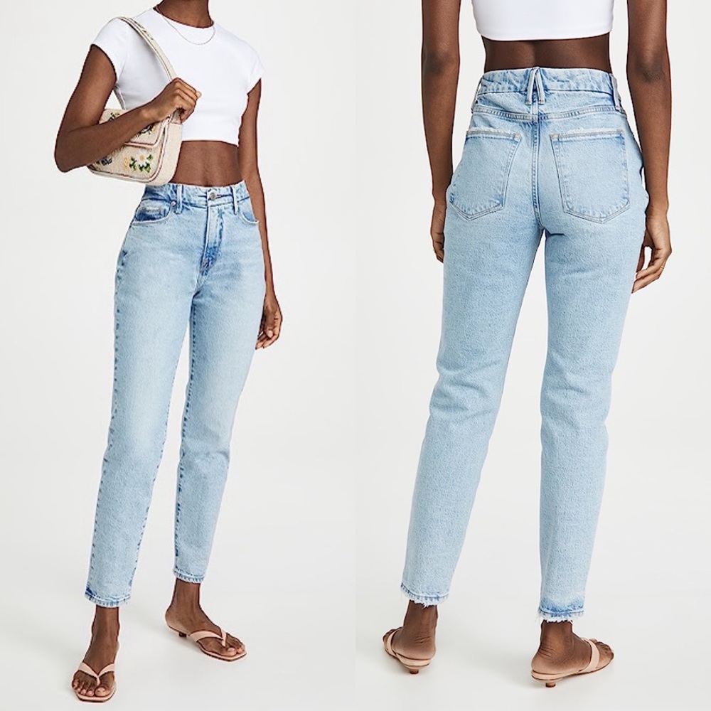 Good American Good Girl High Waisted Jeans